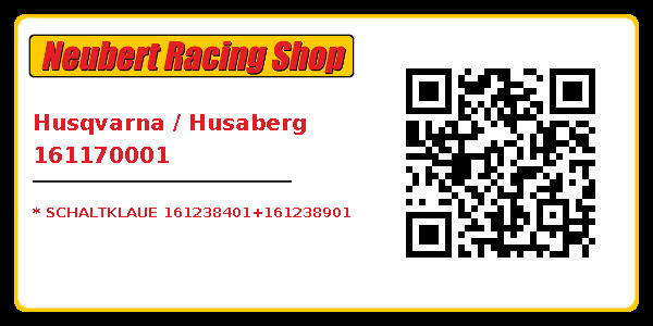 Husqvarna / Husaberg 161170001