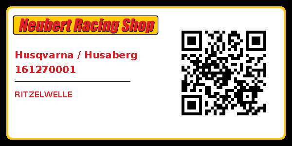 Husqvarna / Husaberg 161270001