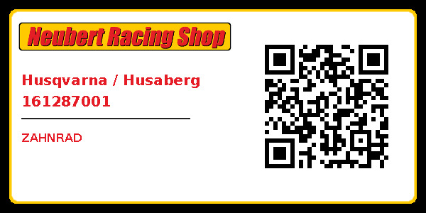 Husqvarna / Husaberg 161287001