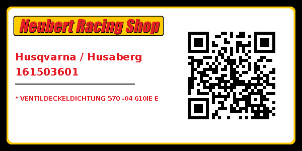 Husqvarna / Husaberg 161503601