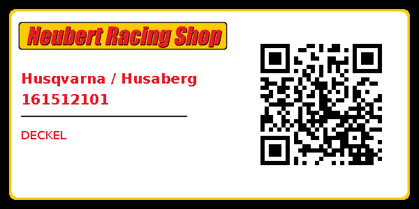 Husqvarna / Husaberg 161512101