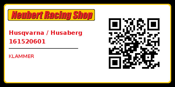 Husqvarna / Husaberg 161520601