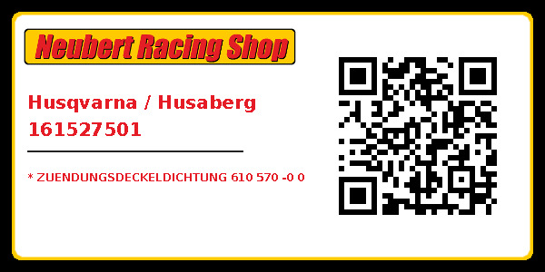 Husqvarna / Husaberg 161527501