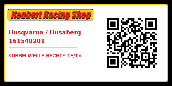 Husqvarna / Husaberg 161540201