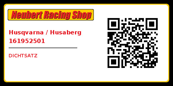 Husqvarna / Husaberg 161952501