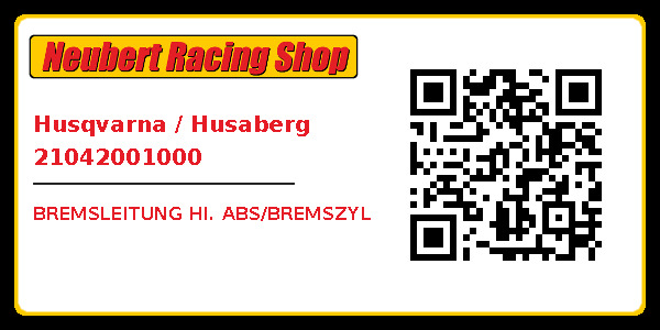 Husqvarna / Husaberg 21042001000