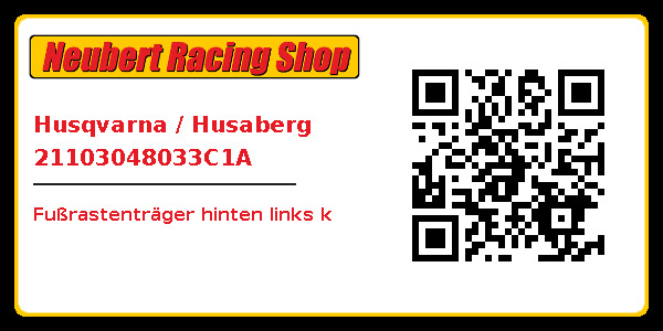 Husqvarna / Husaberg 21103048033C1A
