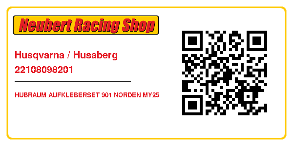 Husqvarna / Husaberg 22108098201