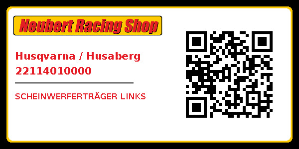 Husqvarna / Husaberg 22114010000