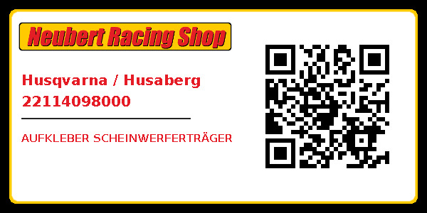 Husqvarna / Husaberg 22114098000