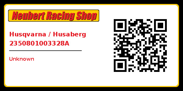 Husqvarna / Husaberg 2350801003328A