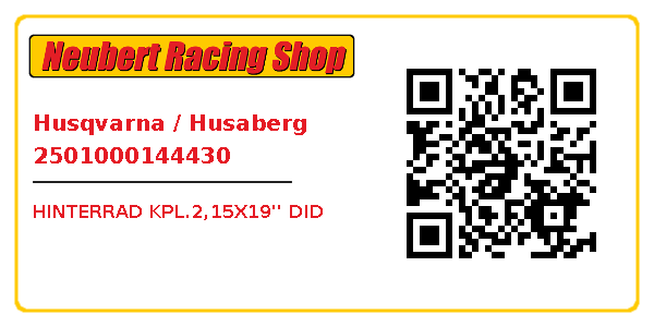 Husqvarna / Husaberg 2501000144430