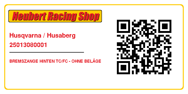 Husqvarna / Husaberg 25013080001