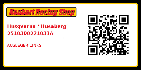 Husqvarna / Husaberg 2510300221033A