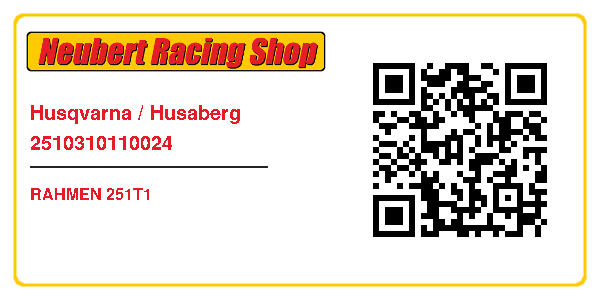 Husqvarna / Husaberg 2510310110024