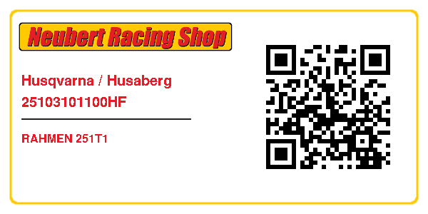 Husqvarna / Husaberg 25103101100HF