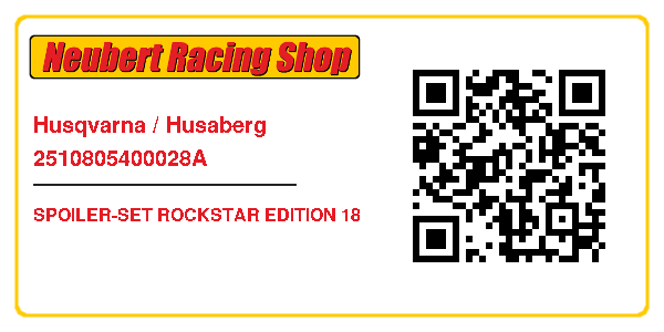 Husqvarna / Husaberg 2510805400028A