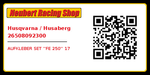 Husqvarna / Husaberg 26508092300