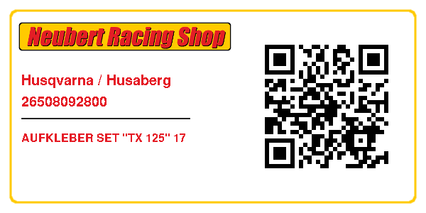 Husqvarna / Husaberg 26508092800