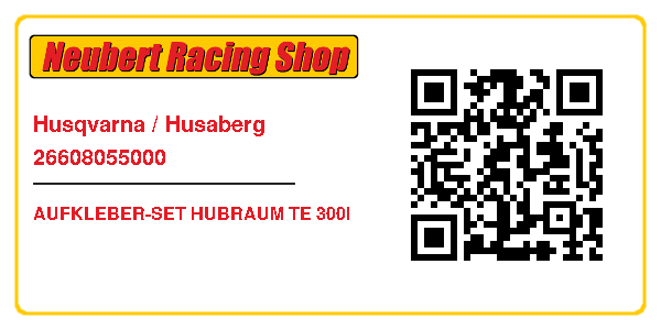 Husqvarna / Husaberg 26608055000