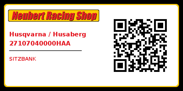 Husqvarna / Husaberg 27107040000HAA