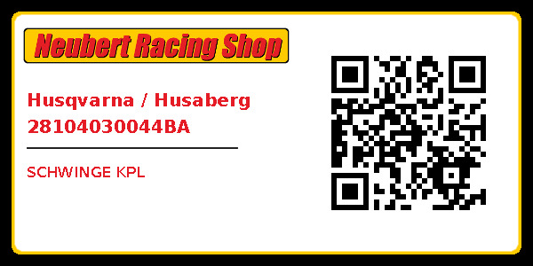 Husqvarna / Husaberg 28104030044BA