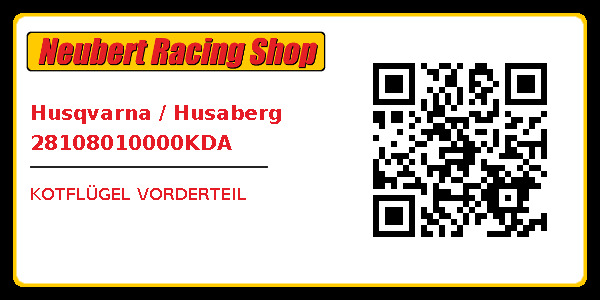 Husqvarna / Husaberg 28108010000KDA