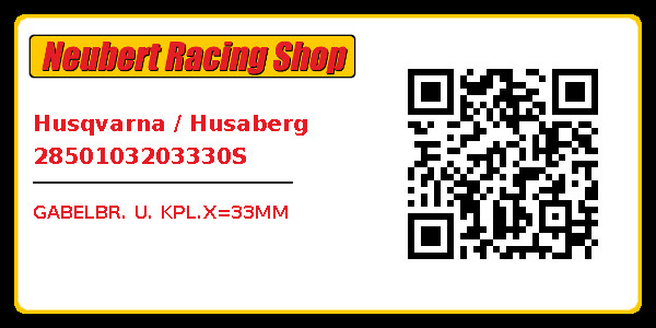 Husqvarna / Husaberg 2850103203330S