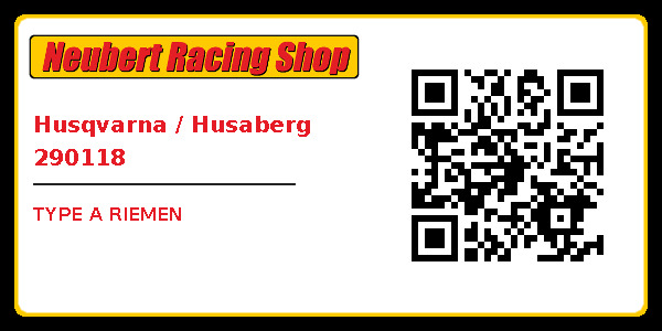 Husqvarna / Husaberg 290118