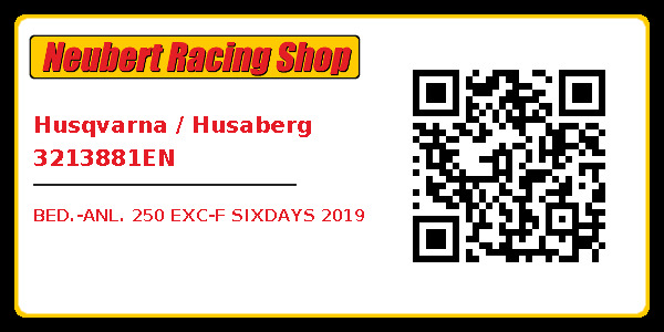 Husqvarna / Husaberg 3213881EN
