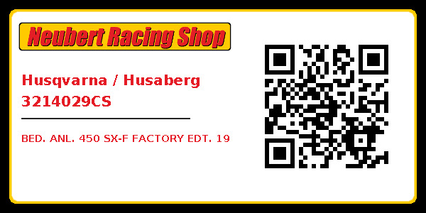 Husqvarna / Husaberg 3214029CS