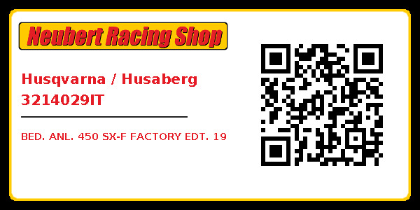 Husqvarna / Husaberg 3214029IT