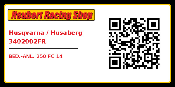 Husqvarna / Husaberg 3402002FR