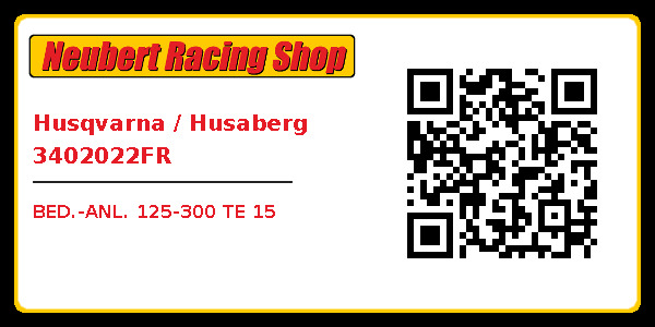 Husqvarna / Husaberg 3402022FR