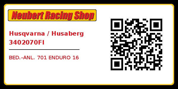 Husqvarna / Husaberg 3402070FI