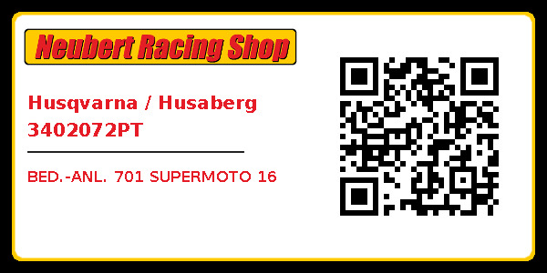 Husqvarna / Husaberg 3402072PT
