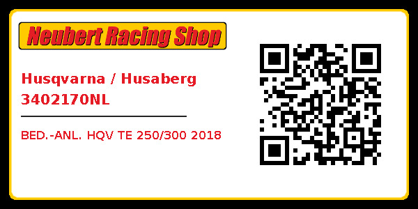Husqvarna / Husaberg 3402170NL