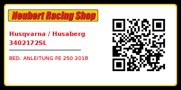 Husqvarna / Husaberg 3402172SL