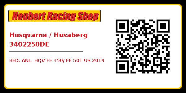 Husqvarna / Husaberg 3402250DE