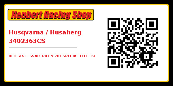 Husqvarna / Husaberg 3402363CS