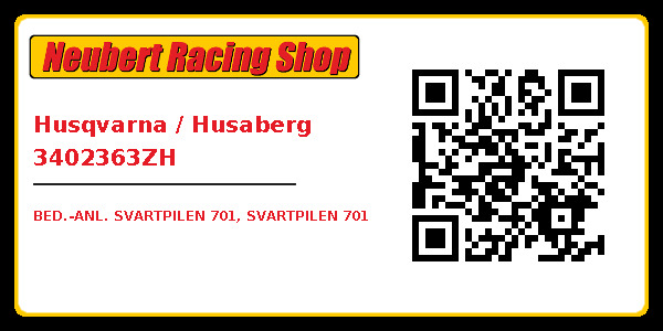 Husqvarna / Husaberg 3402363ZH