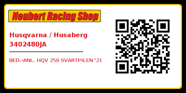 Husqvarna / Husaberg 3402480JA