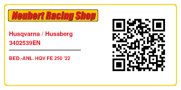 Husqvarna / Husaberg 3402539EN