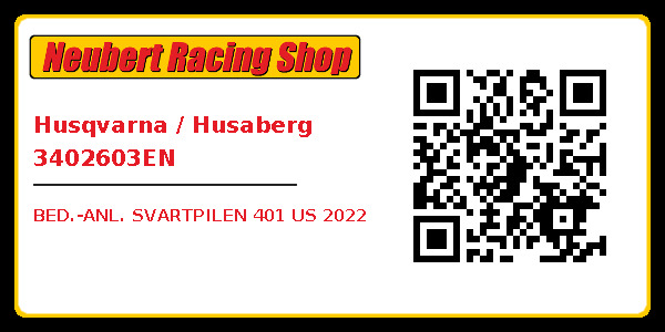 Husqvarna / Husaberg 3402603EN