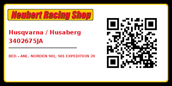 Husqvarna / Husaberg 3402675JA