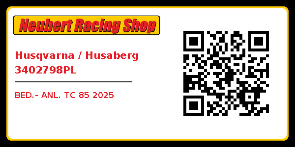 Husqvarna / Husaberg 3402798PL