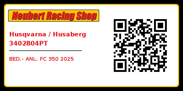 Husqvarna / Husaberg 3402804PT