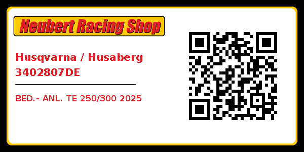 Husqvarna / Husaberg 3402807DE