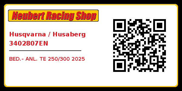 Husqvarna / Husaberg 3402807EN