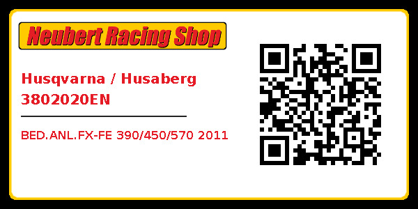 Husqvarna / Husaberg 3802020EN